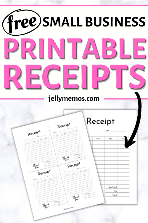 Free Printable Receipts