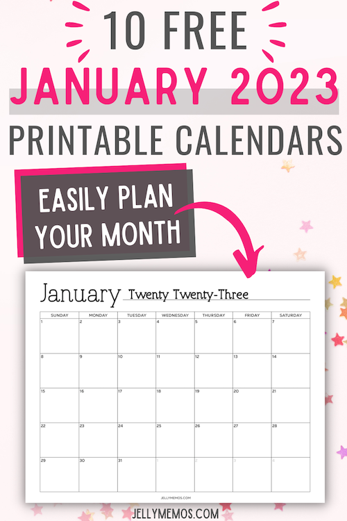 January 2023 Calendar Post Thumbnail