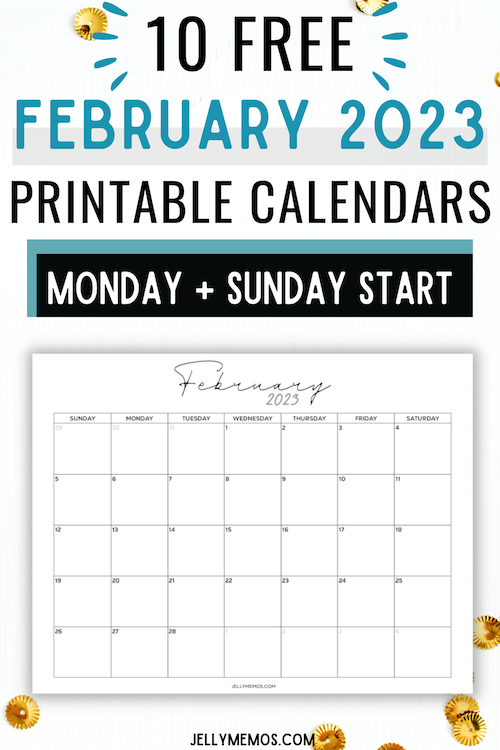 February 2023 Calendar Post Featured Image