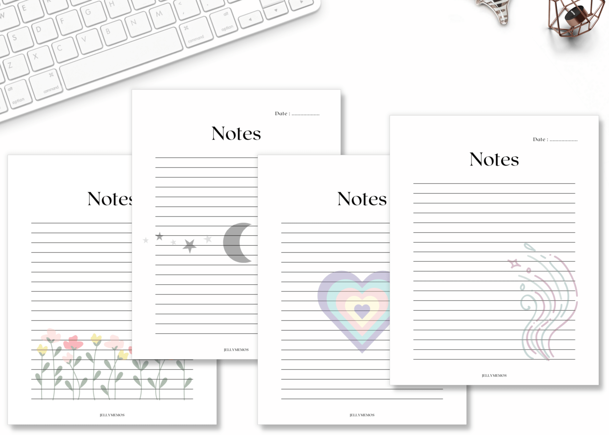 31-cute-printable-notebook-paper-templates-jellymemos