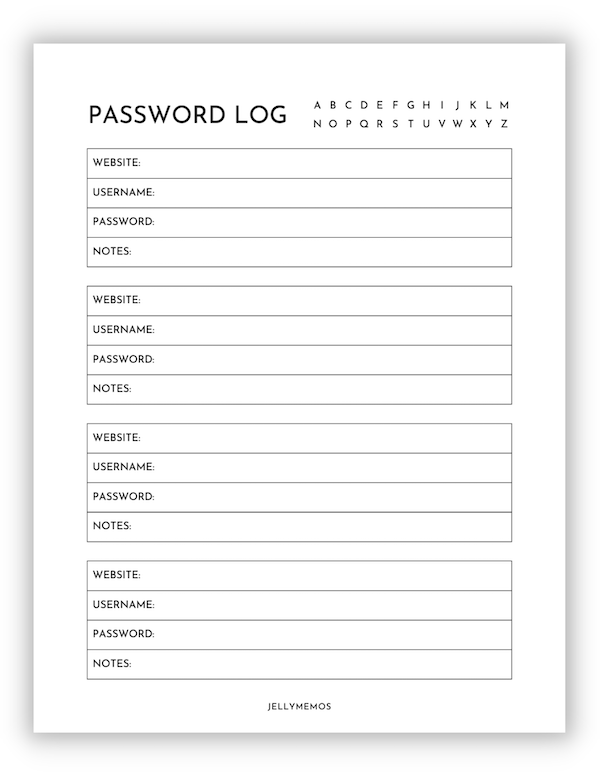 TAKE THE TRICKY AND MAKE IT STICKY - Classroom Password Templates