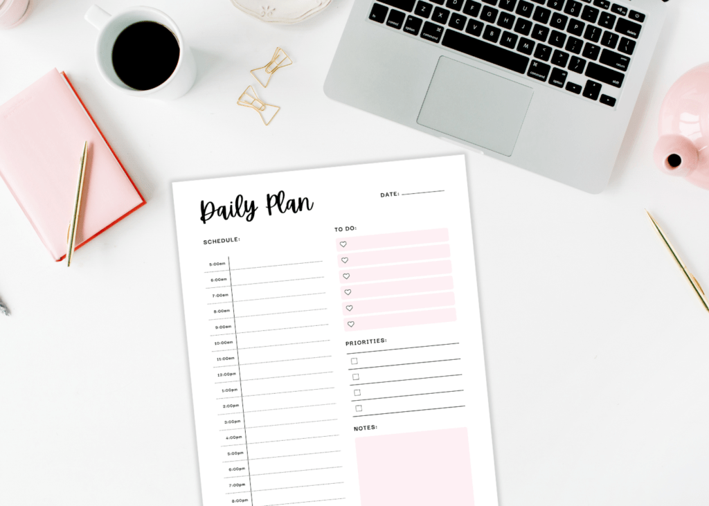 cute printable planner