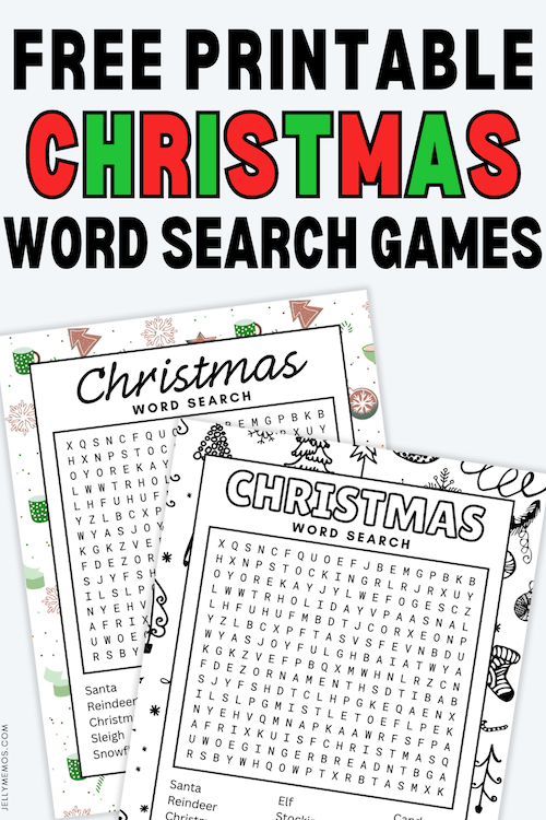 Printable Christmas Word Search Puzzles – Fun Holiday Games!