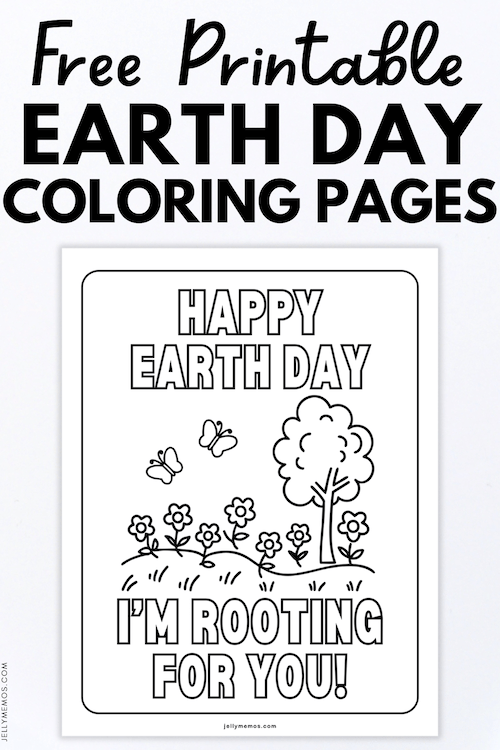 Printable Earth Day Coloring Pages
