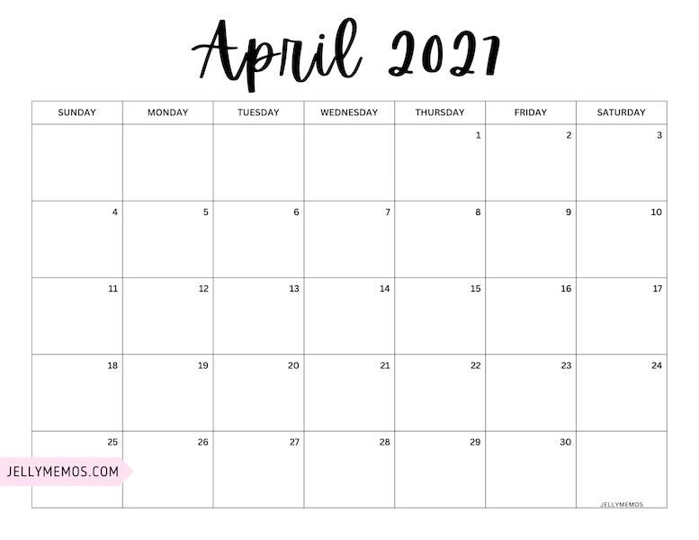 april 2027 pretty calendar printable